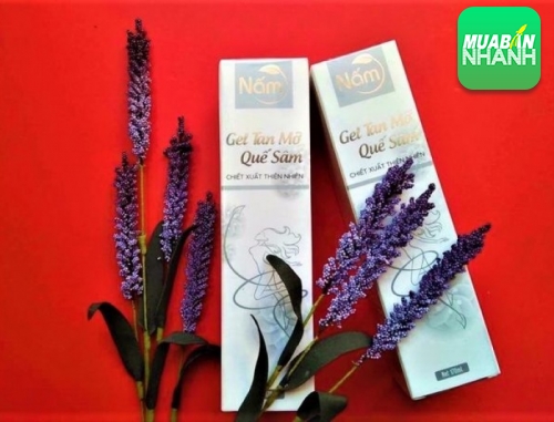 Gel tan mỡ Quế Sâm được chiết xuất 100% thảo dược thiên nhiên