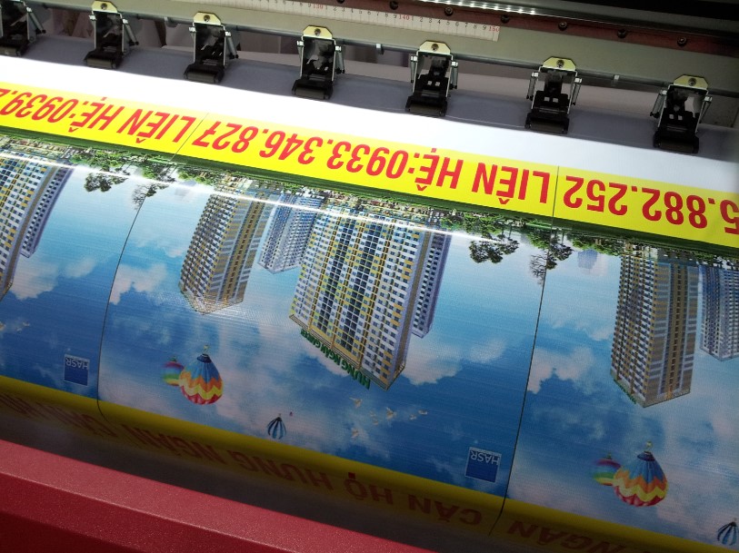Lưu ý khi in bảng hiệu quảng cáo